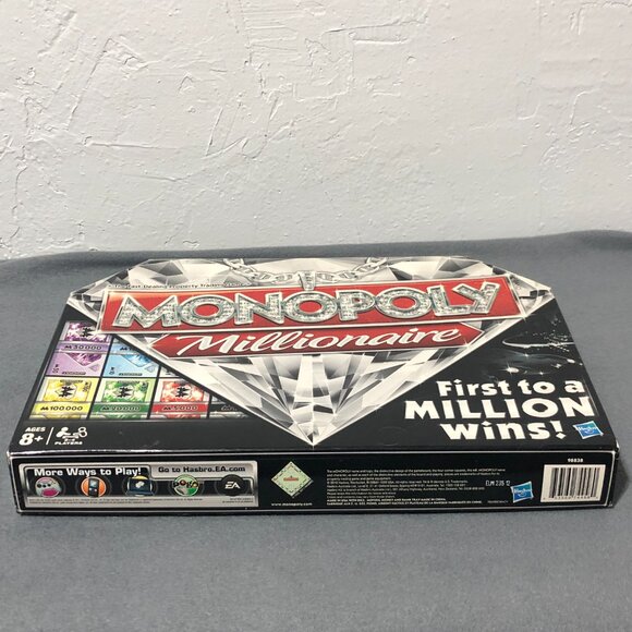 Monopoly Millionaire Hasbro 2012 Property Trading Game Fortune - Picture 3 of 6